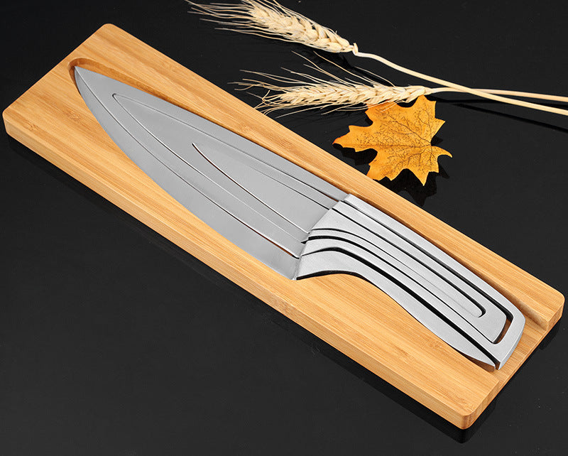 4-Piece Stainless-Steel Kitchen Knife Set